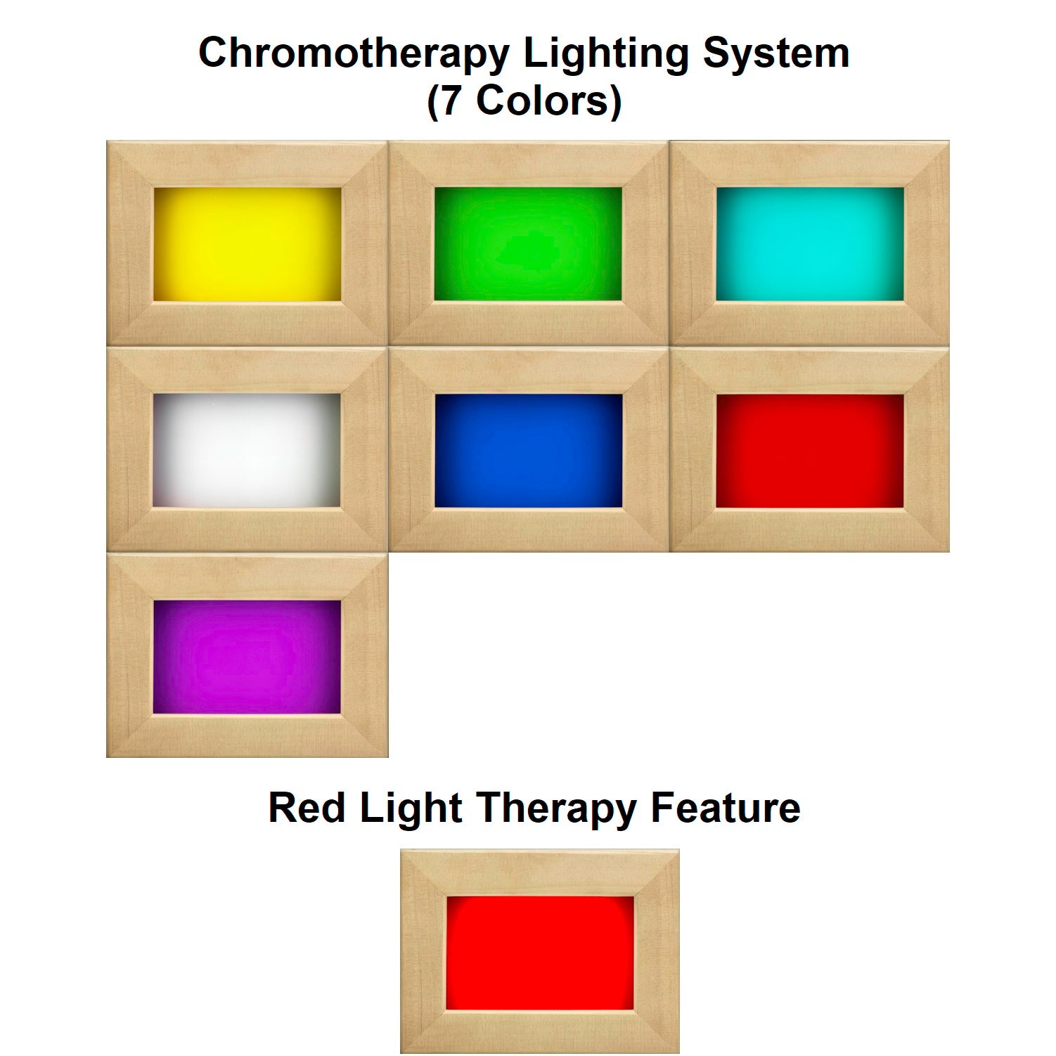 Chromotherapy Light 07-11-2024 7 Colors + Red Light