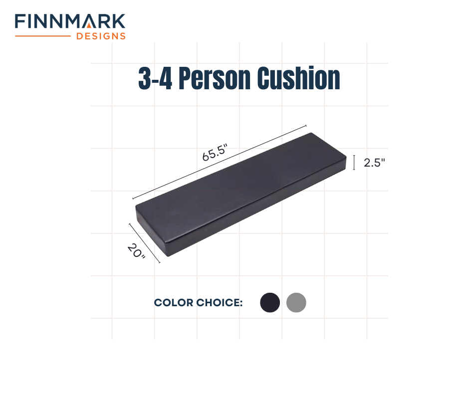 Sauna Seat Cushion – FD-1 (1-Person) | Finnmark Designs