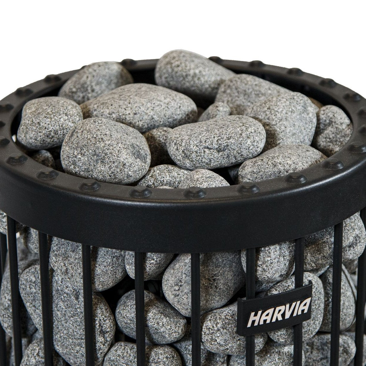 Sauna Heater Stones, Rounded Olivine, 5-10cm, 33lbs
