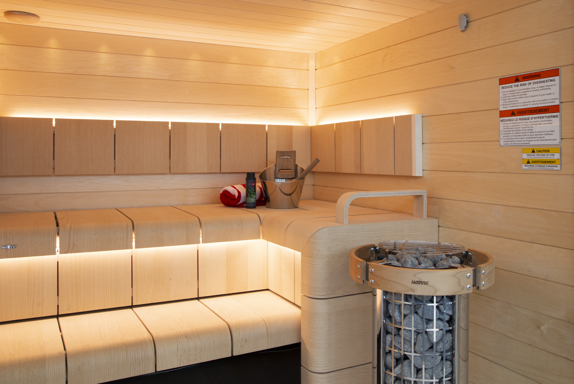 Cilindro Half Series 6kW Stainless Steel Sauna Heater at 240V 1PH