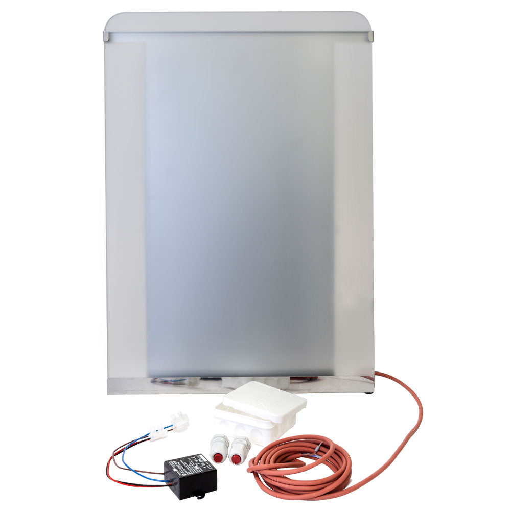 The Wall Series, 6kW, Stainless Steel Sauna Heater, 240V 1PH