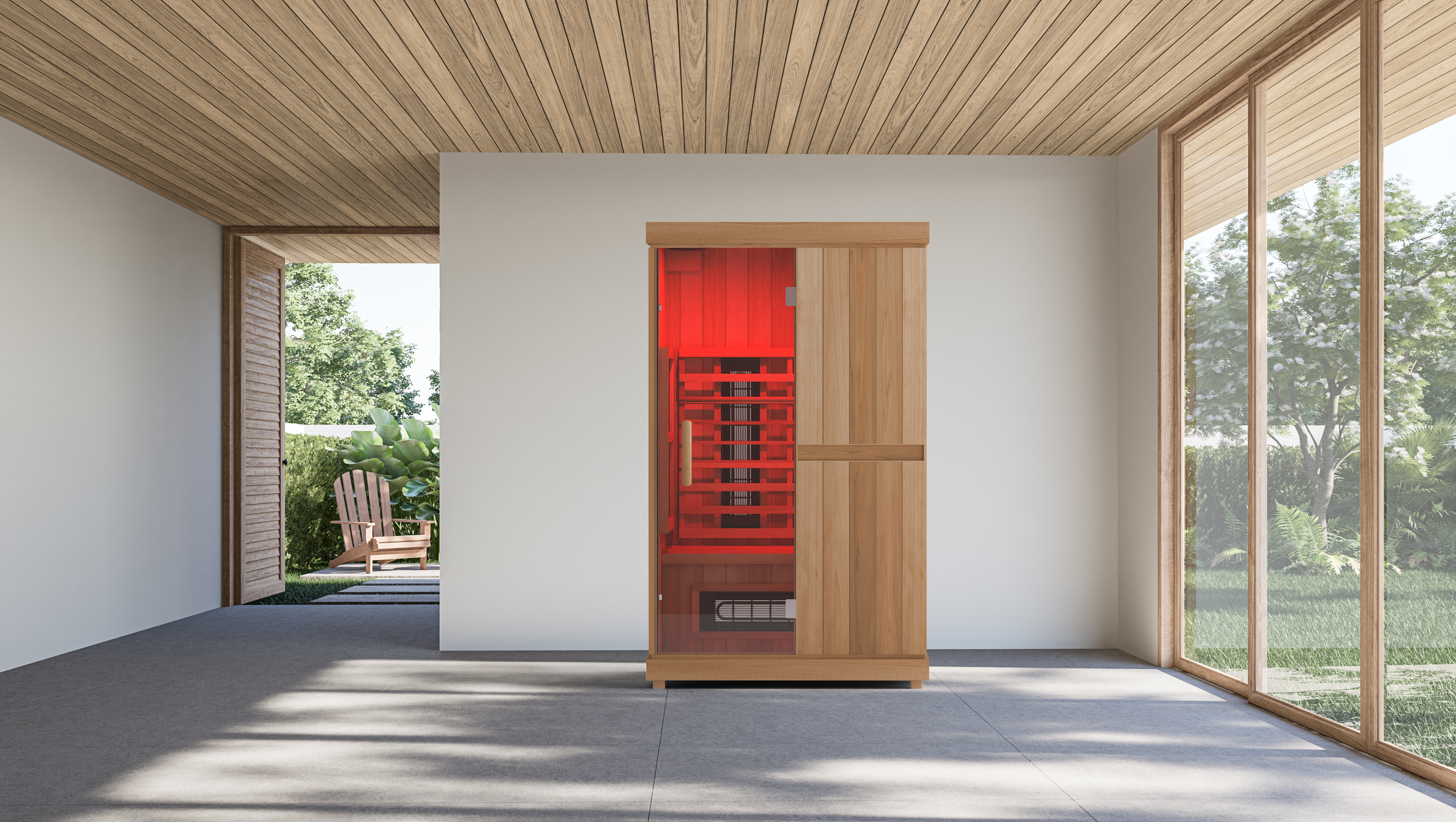 FD-3 Full-Spectrum Infrared Sauna | Finnmark Designs
