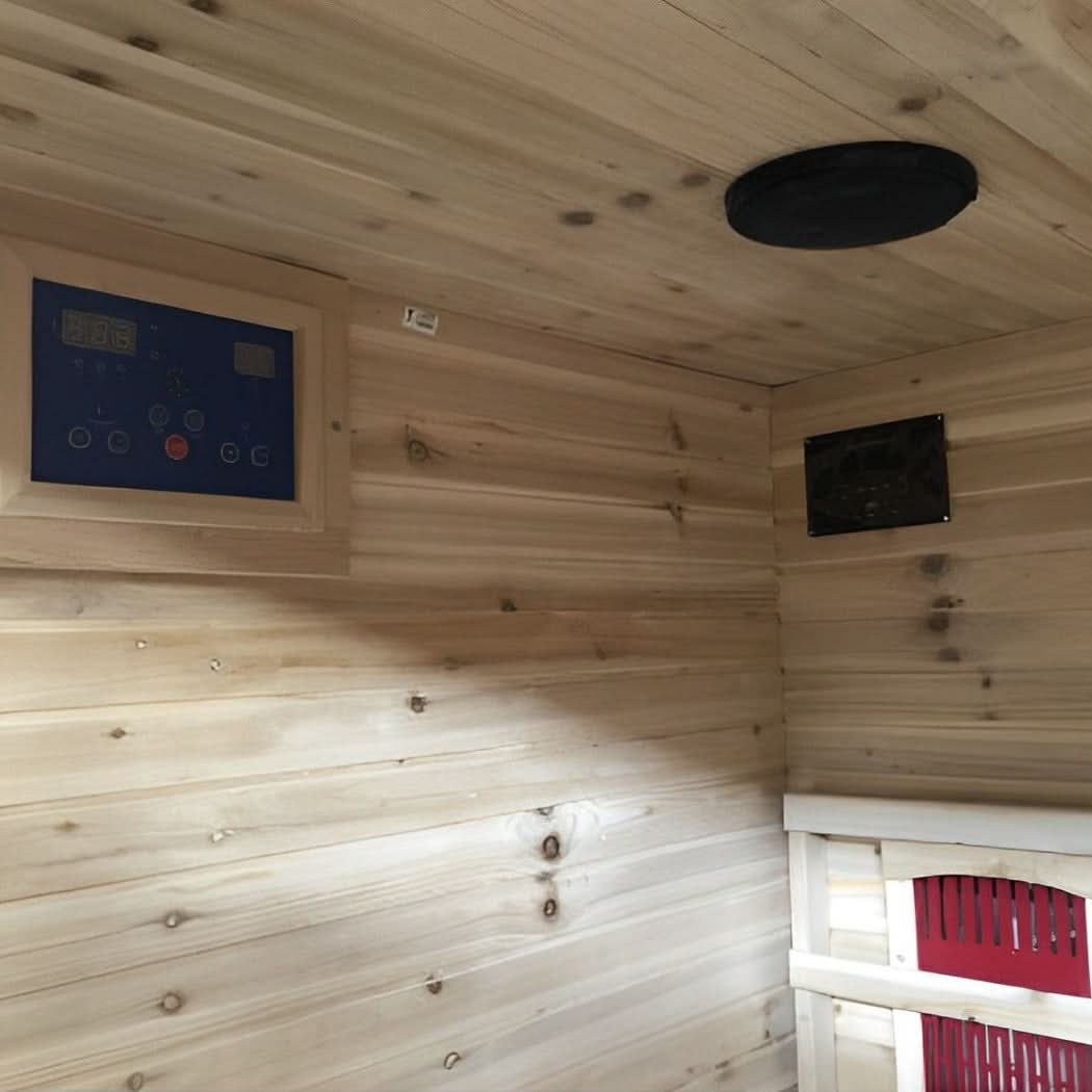 SunRay Burlington 2-Person Outdoor Infrared Sauna