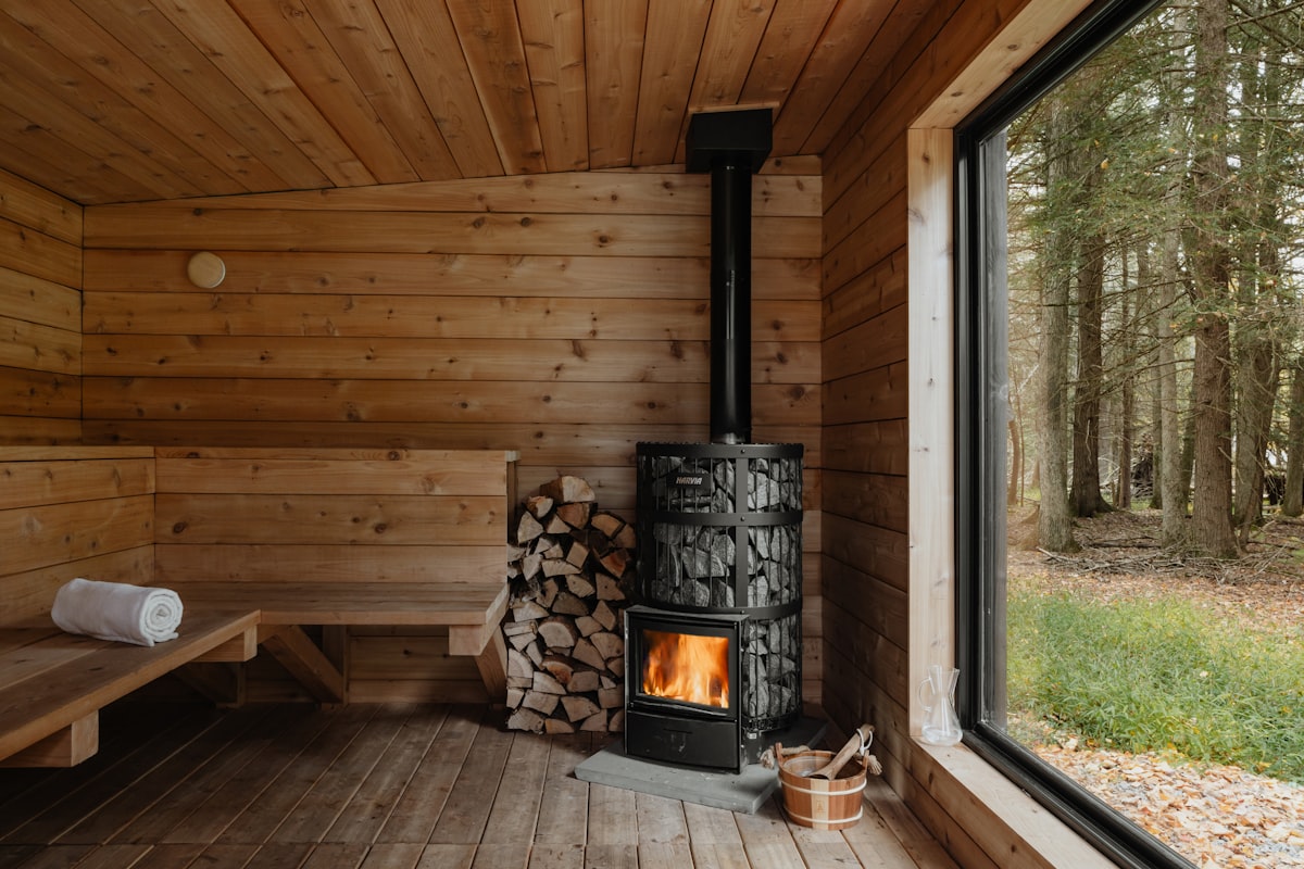 Wood Burning Saunas