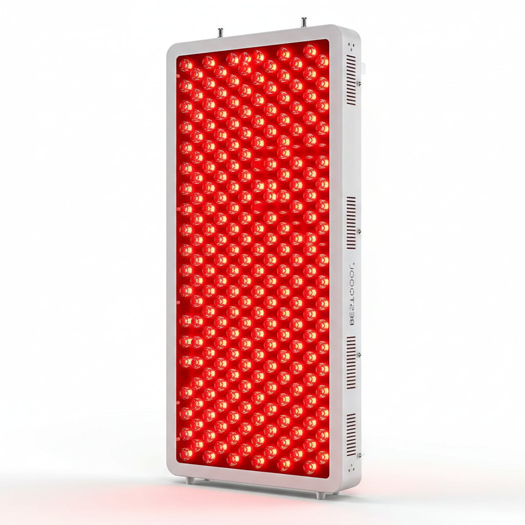 Elite-Grade Red Light Therapy Panel, 4 Wavelengths, 300 LEDs, 500W