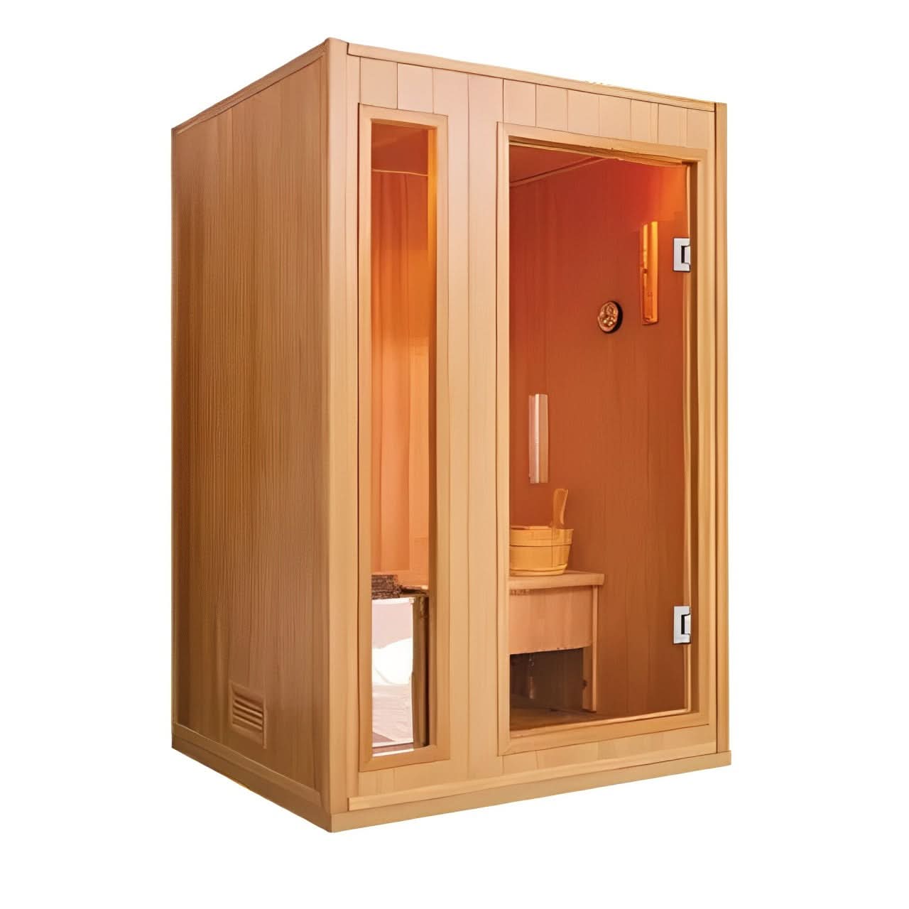 SunRay Baldwin 2-Person Indoor Traditional Sauna - Image 2