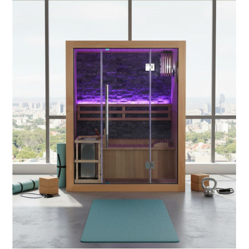 SunRay Westlake 3-Person Luxury Indoor Traditional Sauna