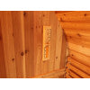 SunRay Oasis 2-4 Person Traditional Canopy Barrel Sauna