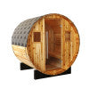 SunRay Oasis 2-4 Person Traditional Canopy Barrel Sauna