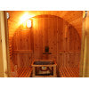 SunRay Oasis 2-4 Person Traditional Canopy Barrel Sauna