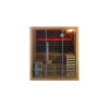 SunRay Galaxie 4-Person Luxury Indoor Traditional Sauna