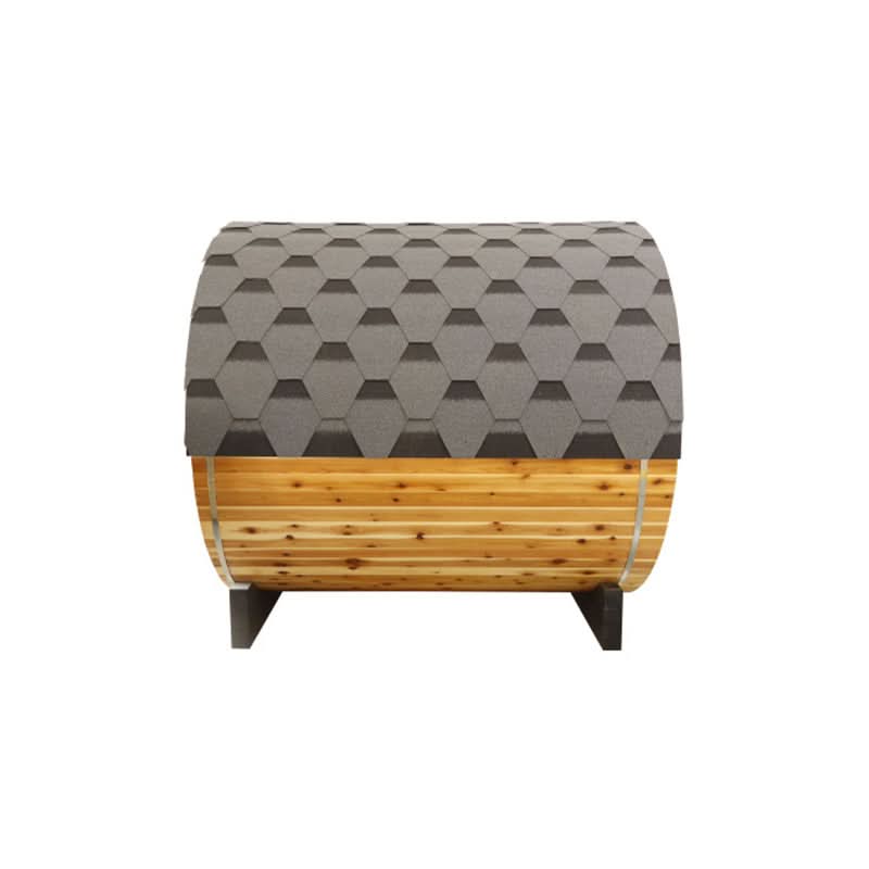 SunRay Galley 4-Person Traditional Barrel Sauna - Image 4