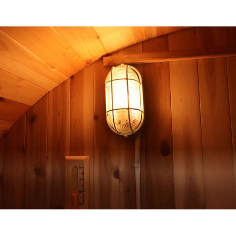 SunRay Galley 4-Person Traditional Barrel Sauna - Image 5