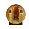 SunRay Galley 4-Person Traditional Barrel Sauna
