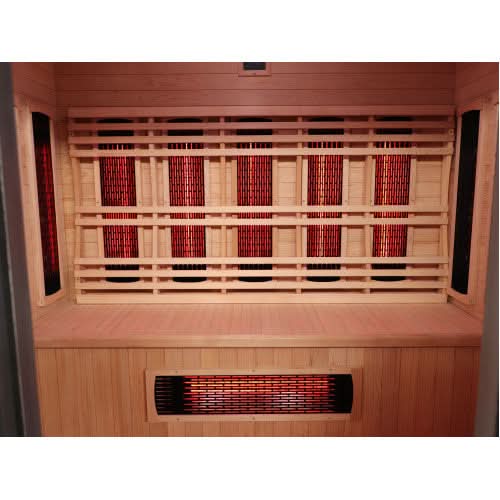 SunRay Pacific 4-Person Outdoor Infrared Sauna - Image 5