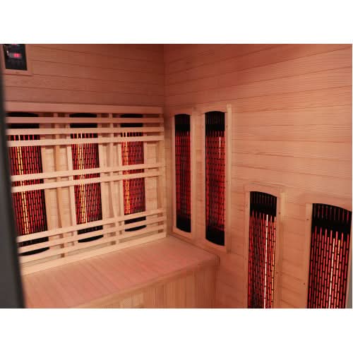 SunRay Pacific 4-Person Outdoor Infrared Sauna - Image 4