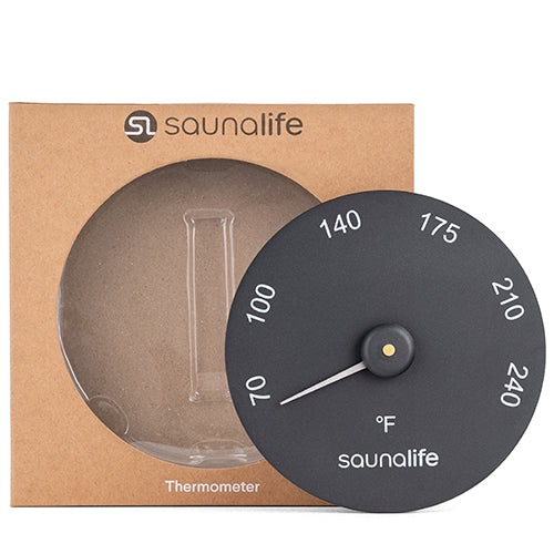 SaunaLife Round Sauna Thermometer (29019)