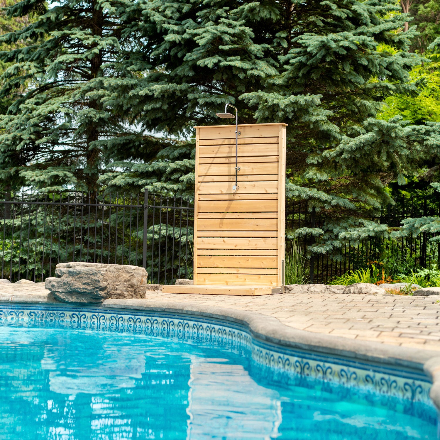 Leisurecraft Savannah Outdoor Shower - Front View
