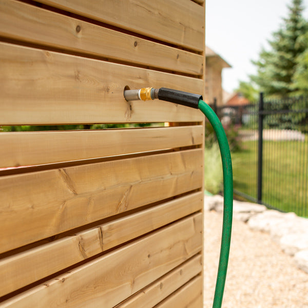 Leisurecraft Savannah Outdoor Shower - Assembly View