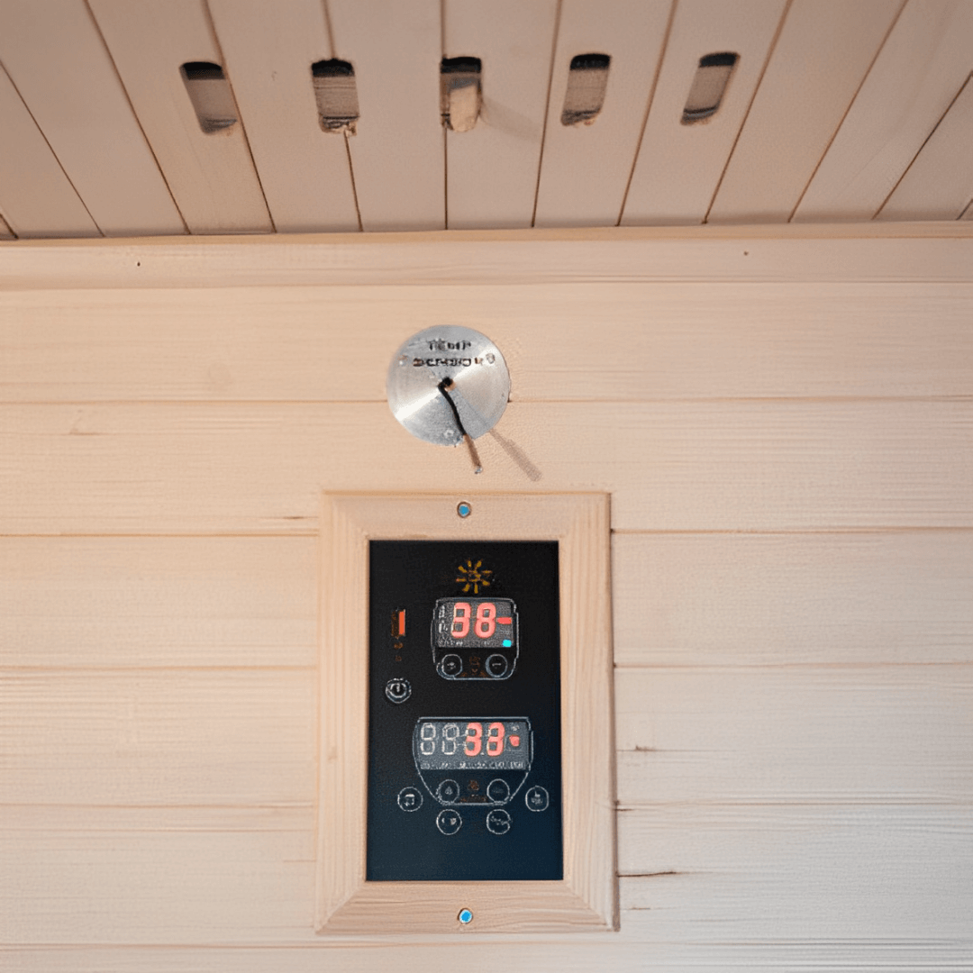 SunRay Waverly 3-Person Outdoor Traditional Sauna - Image 7
