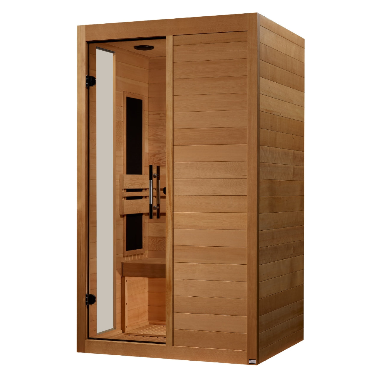 Dynamic Veneto Elite 1-2-person Ultra Low EMF (Between 3-5MG) FAR Infrared Sauna (Canadian Hemlock) (DYN-6115-05 Elite)