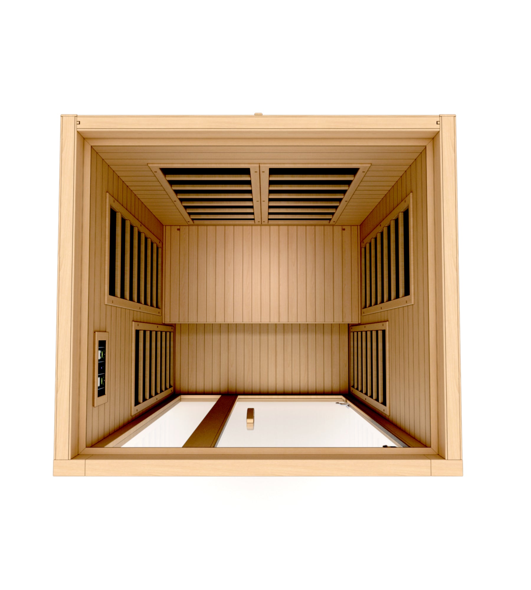 Dynamic Gracia Elite 1-2-person Ultra Low EMF (Between 3-5MG) FAR Infrared Sauna (Canadian Hemlock) (DYN-6119-01 Elite)