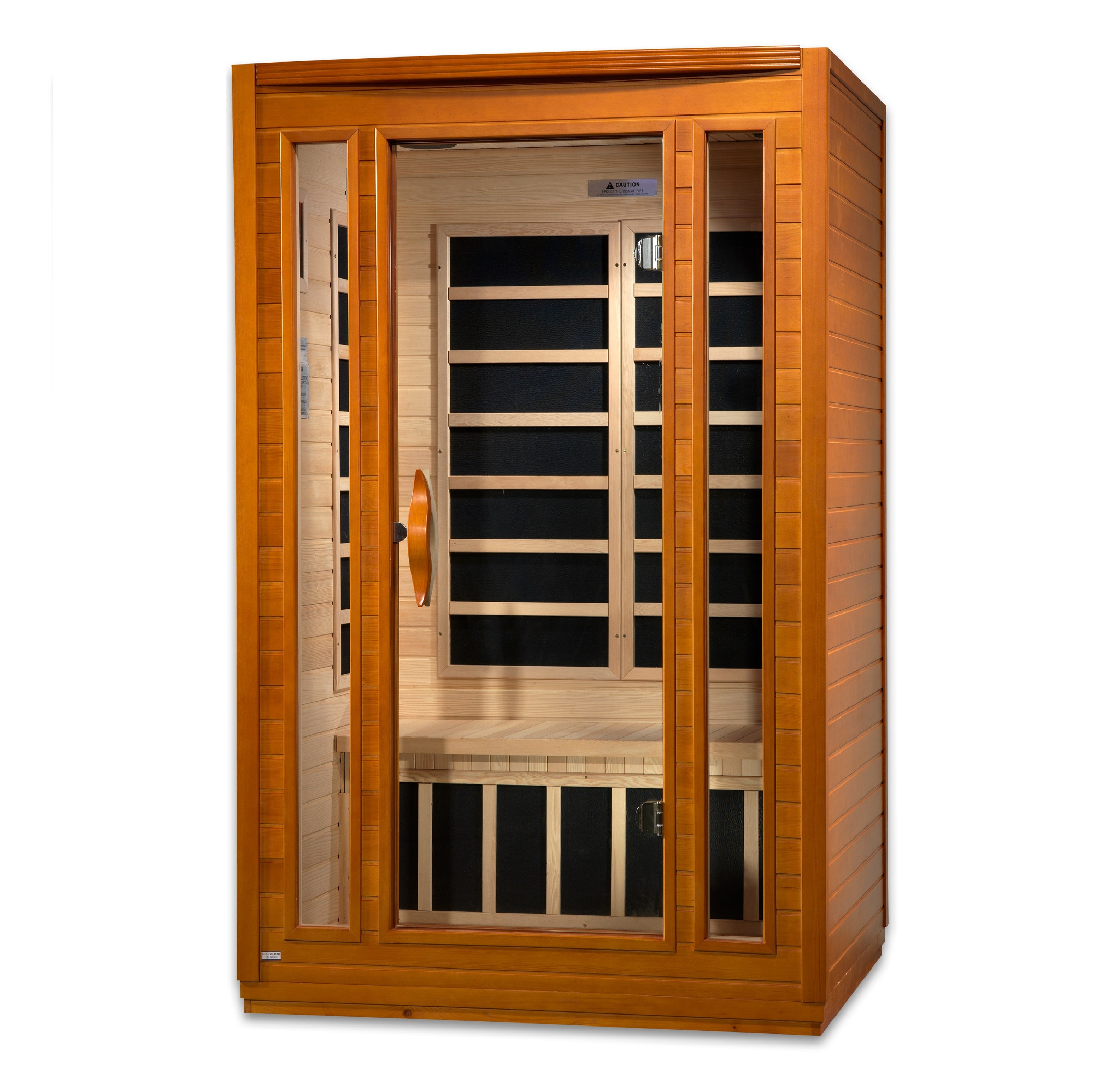 Dynamic San Marino 2-person Low EMF (Between 5-10MG) FAR Infrared Sauna (Canadian Hemlock) (DYN-6206-01)