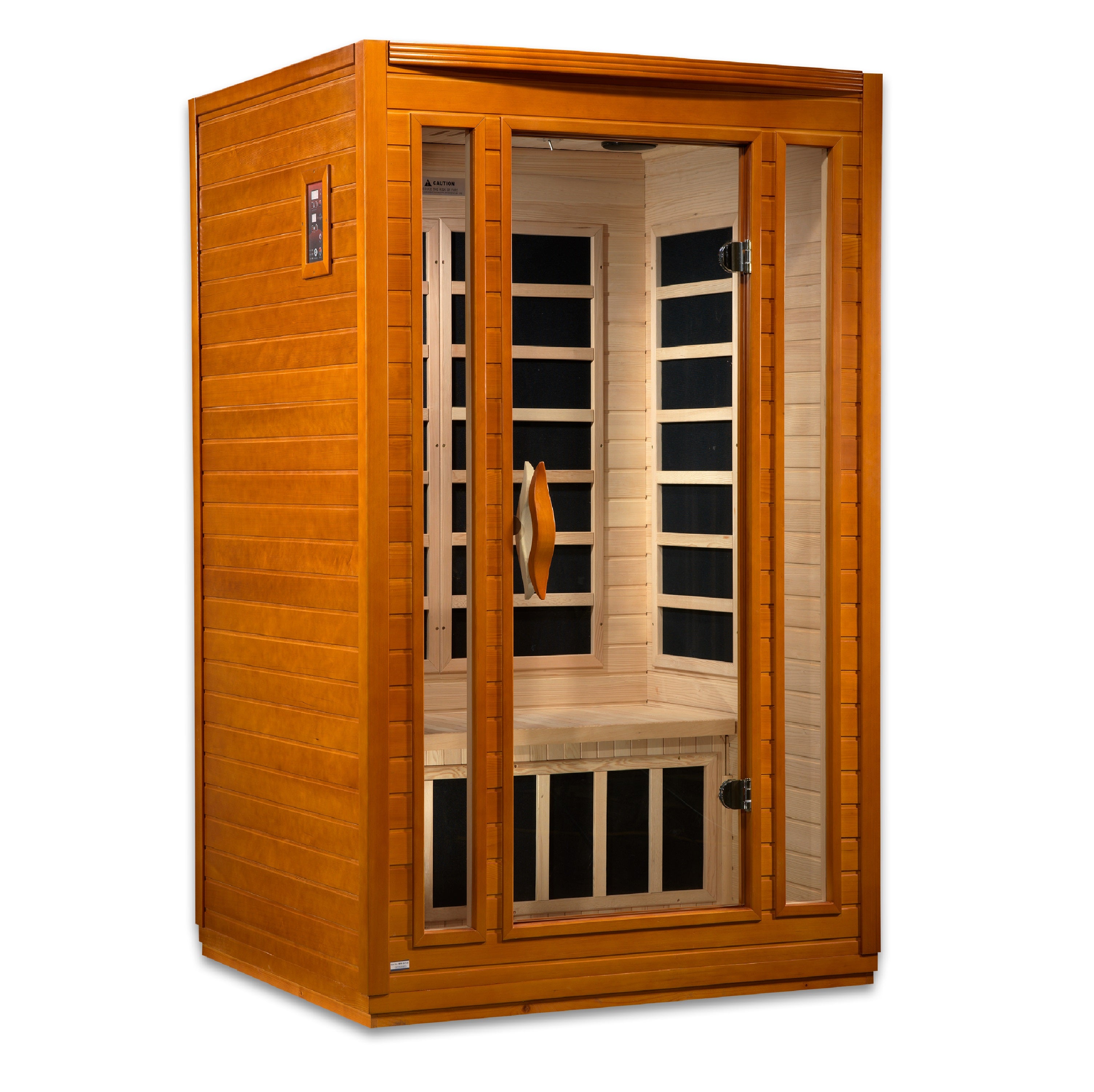 Dynamic San Marino 2-person Low EMF (Between 5-10MG) FAR Infrared Sauna (Canadian Hemlock) (DYN-6206-01)