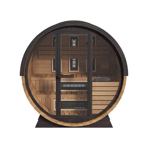 FD-7 Combination Infrared Barrel Sauna – Thermo-Aspen | Finnmark Designs