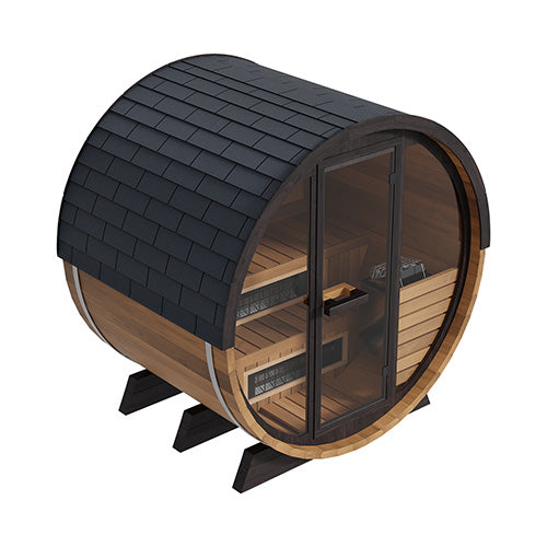 FD-7 Combination Infrared Barrel Sauna – Thermo-Aspen | Finnmark Designs