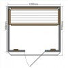 SunRay Evansport 2-Person Indoor Infrared Sauna