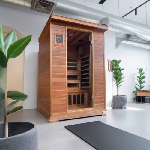 SunRay Sierra 2-Person Indoor Infrared Cedar Sauna