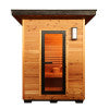SunRay Seneca 3-Person Contemporary Outdoor Sauna