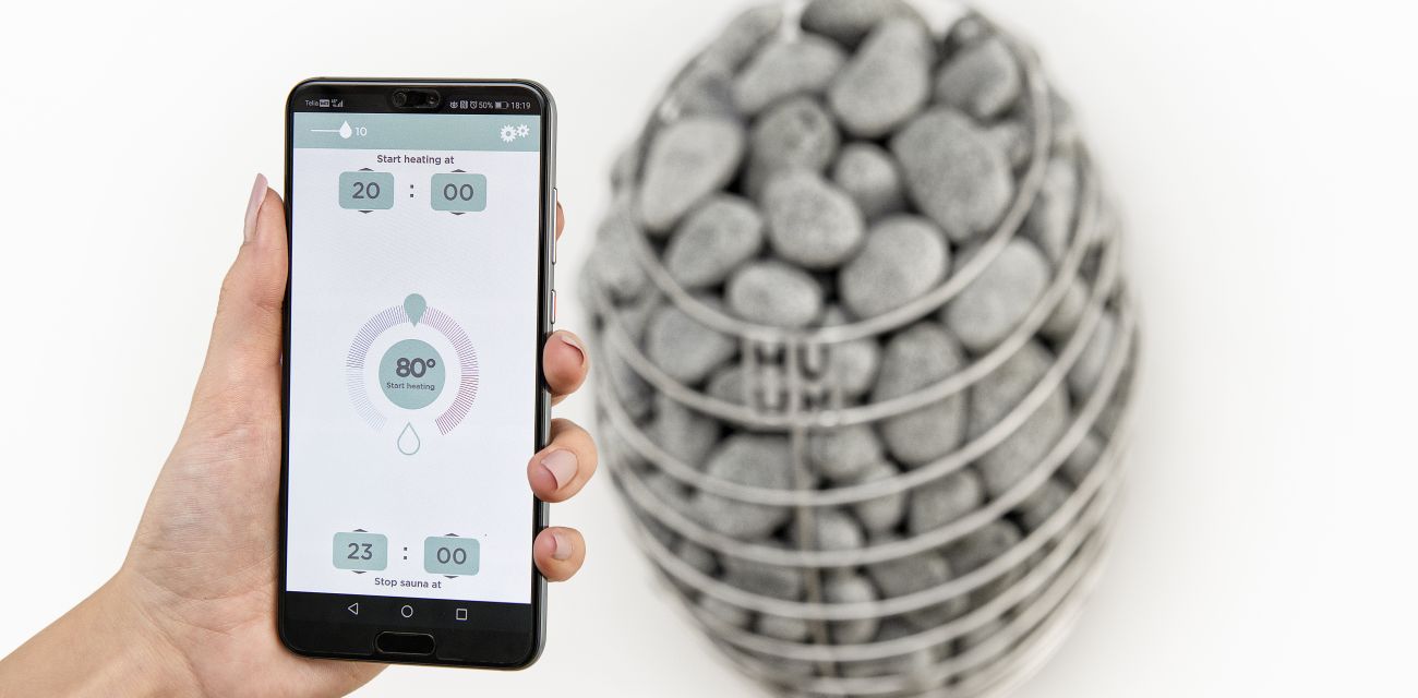Digital On/Off, Time, Temperature Control with Wi-Fi, Wood