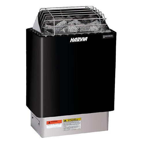 KIP Series 8kW Sauna Heater, Black