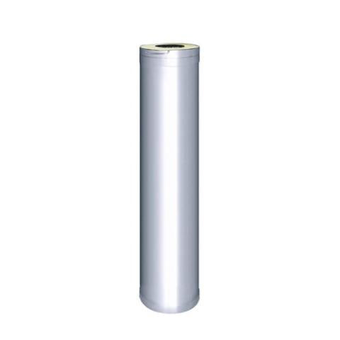 Sauna Wood Stove Chimney Extension, 1000mm, Stainless Steel