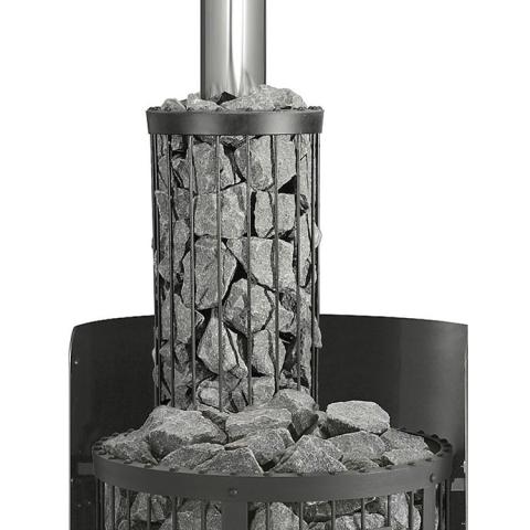 Smoke Pipe Cover, Legend Series, Black Steel