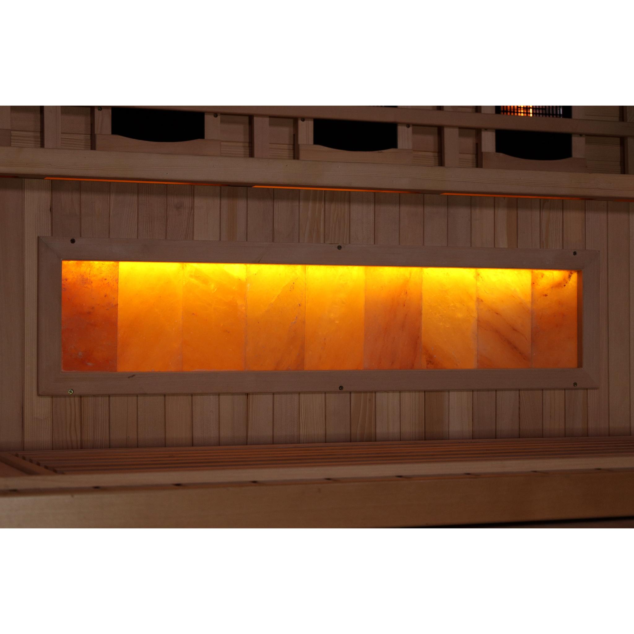 Golden Designs Full Spectrum Reserve Edition 3 Person with Himalayan Salt Bar (GDI-8030-03)