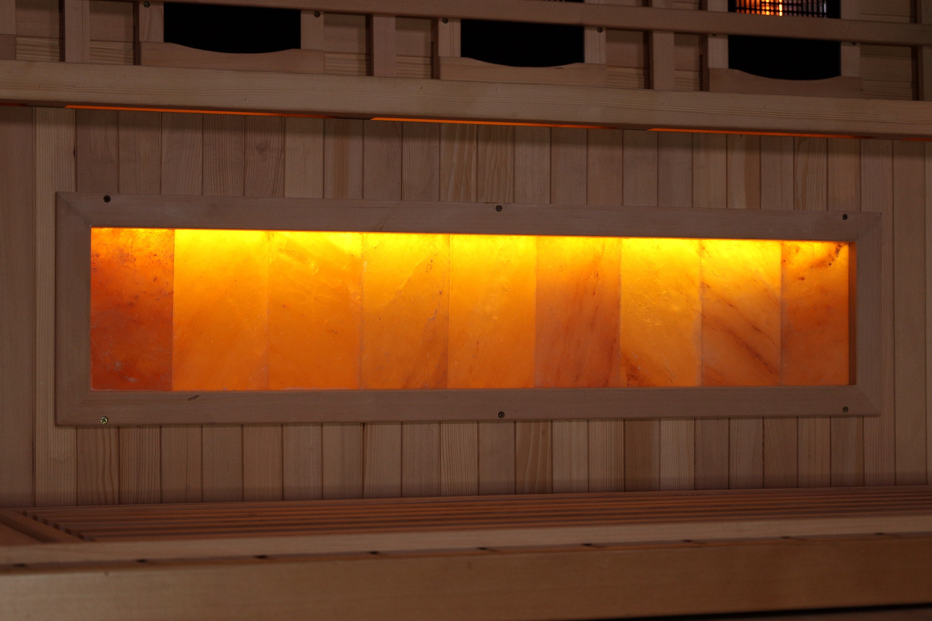 Golden Designs 1-2-Person Full Spectrum PureTech™ Near Zero EMF FAR Infrared Sauna (Canadian Hemlock) (GDI-8010-03)