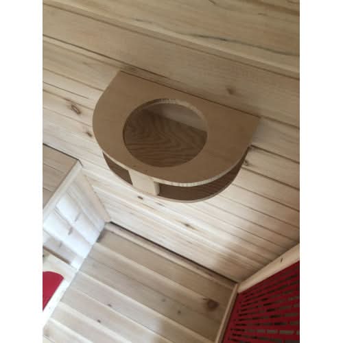 SunRay Grandby 3-Person Outdoor Infrared Sauna - Image 6