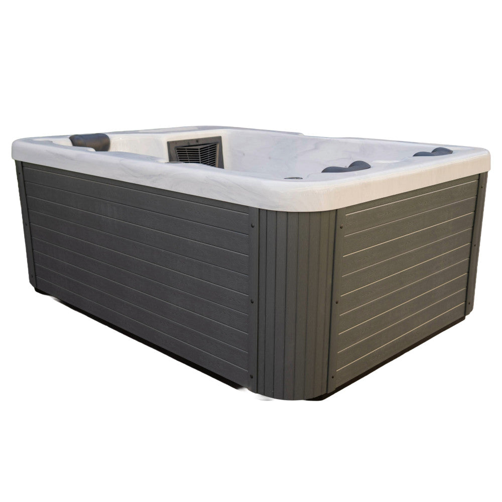 Luxury Spas Allure 3 Person Plug & Play Hot Tub — 29 Jet Spa (WS-7011PP)