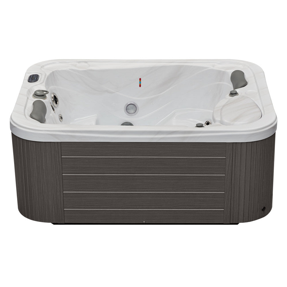 Luxury Spas Casey 3 Person Hot Tub — 47 Stainless Steel Jet Spa (WS-595)