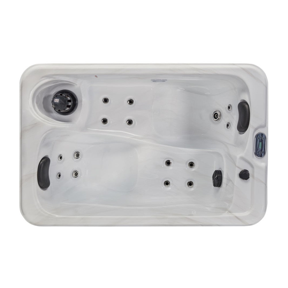 Luxury Spas Cashmere 2 Person Hot Tub — 15 Jet Intimate Spa (WS-790)