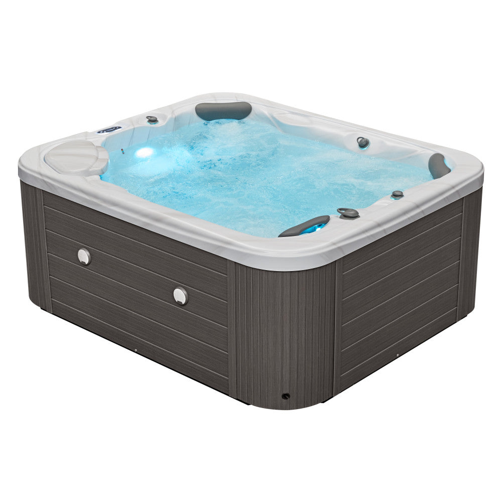 Luxury Spas Danika 5 Person Hot Tub — 84 Stainless Steel Jet Spa (WS-591)