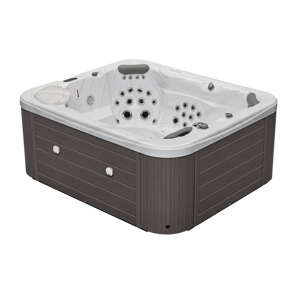 Luxury Spas Danika 5 Person Hot Tub — 84 Stainless Steel Jet Spa (WS-591)