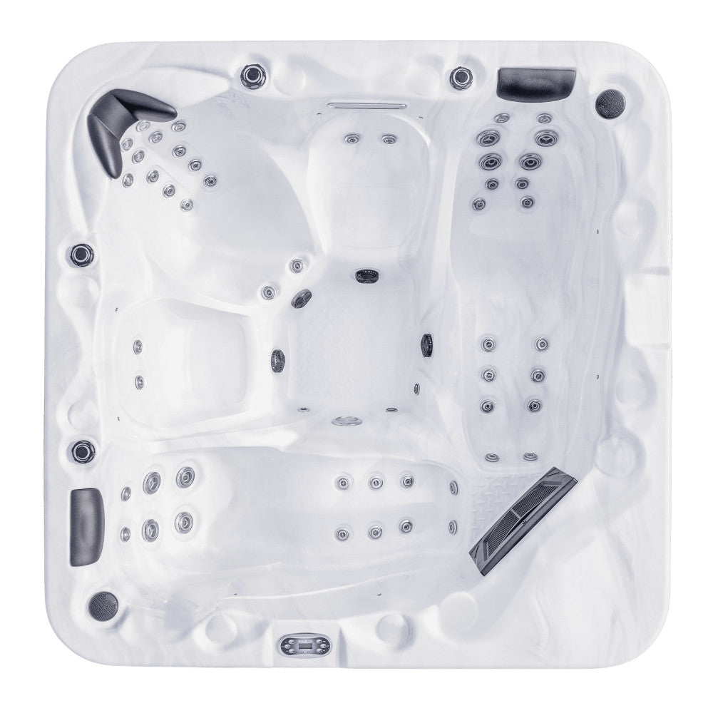 Luxury Spas Estes 5 Person Hot Tub — 54 Jet Premium Spa (WS-6003)