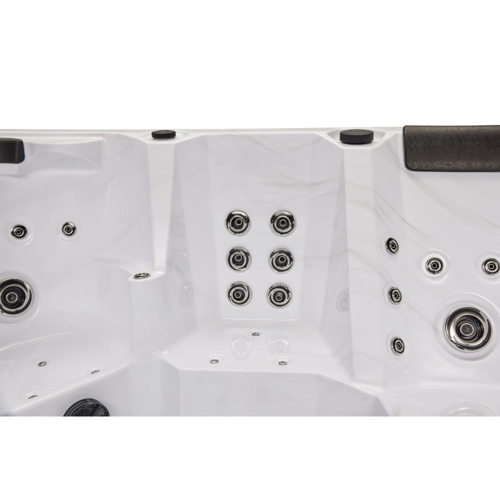 Luxury Spas Galley 5 Person Hot Tub — 60 Jet Premium Spa (WS-008)