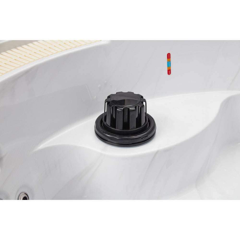 Luxury Spas Oscar 6 Person Hot Tub — 64 Jet Hydrotherapy Spa (WS-007)