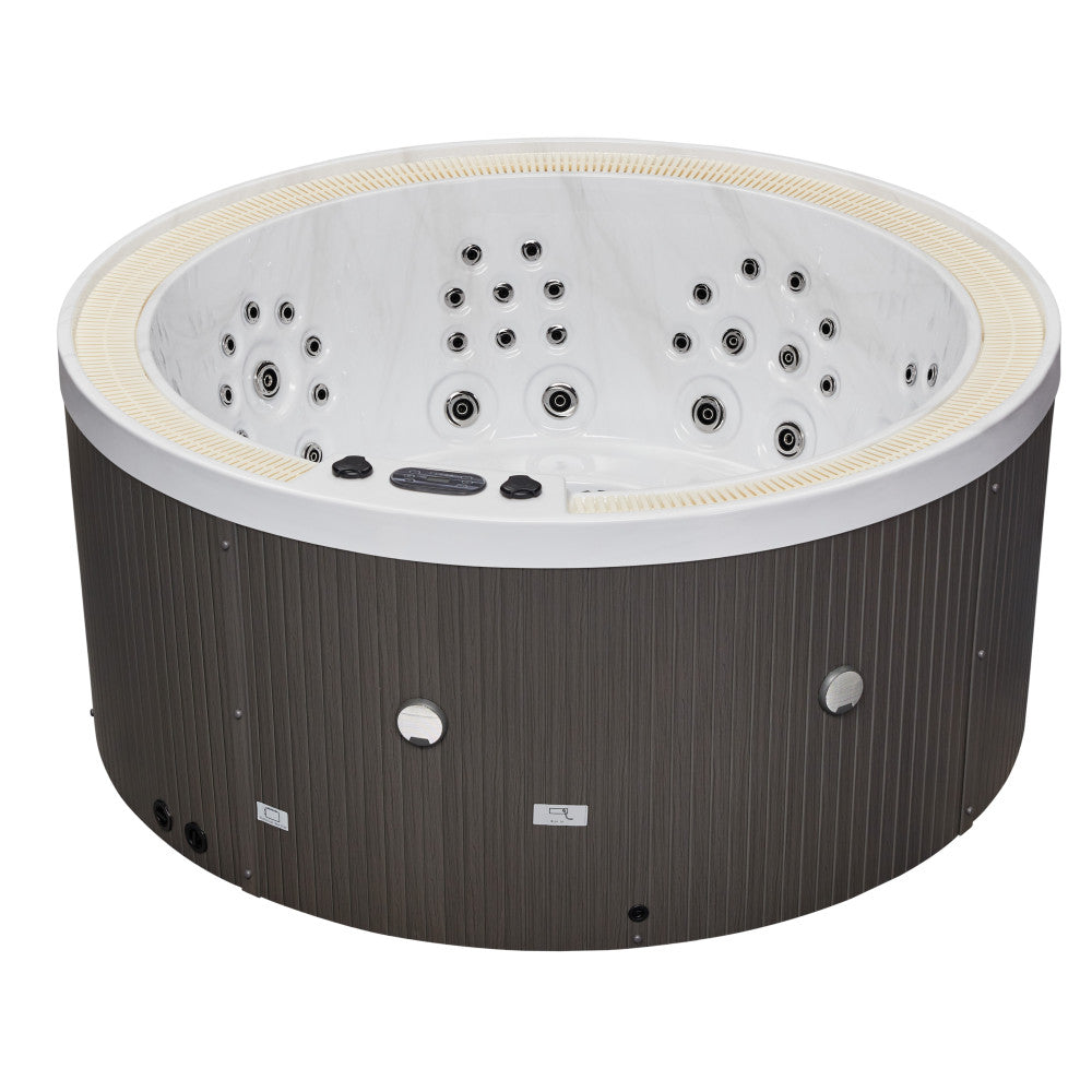 Luxury Spas Oscar 6 Person Hot Tub — 64 Jet Hydrotherapy Spa (WS-007)