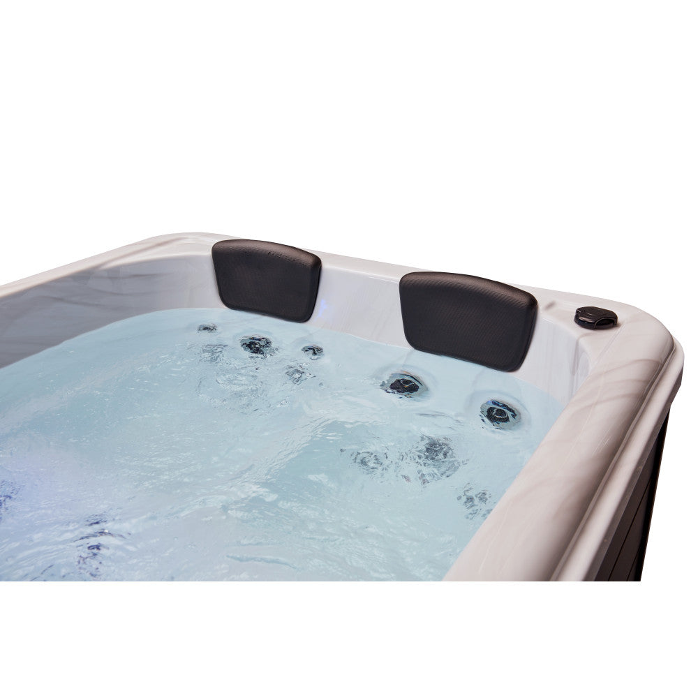 Luxury Spas Riley 3 Person Hot Tub — 26 Jet Compact Spa (WS-291)